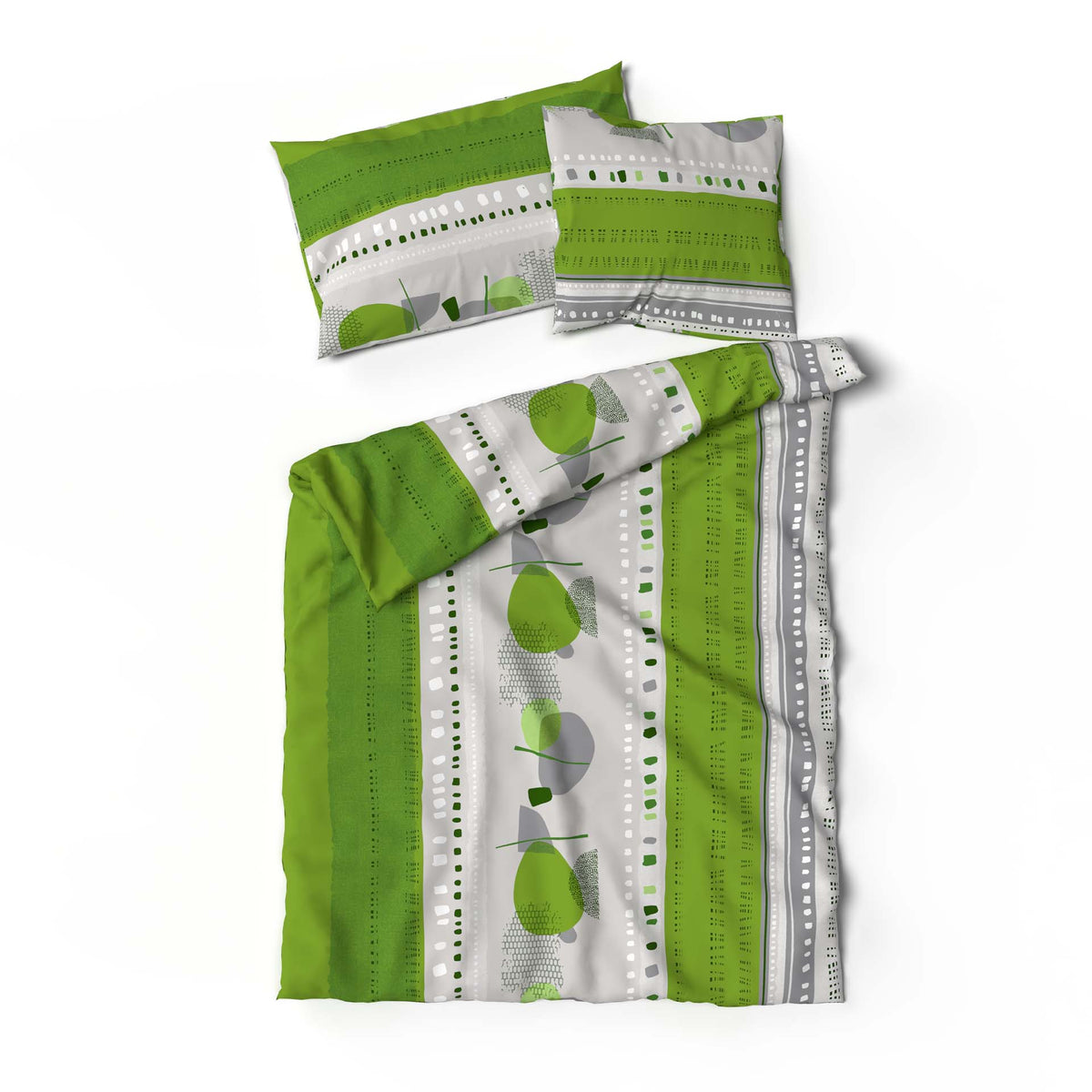 Lotus bed linen Bamboo Tulani green - BW13TUGRK70