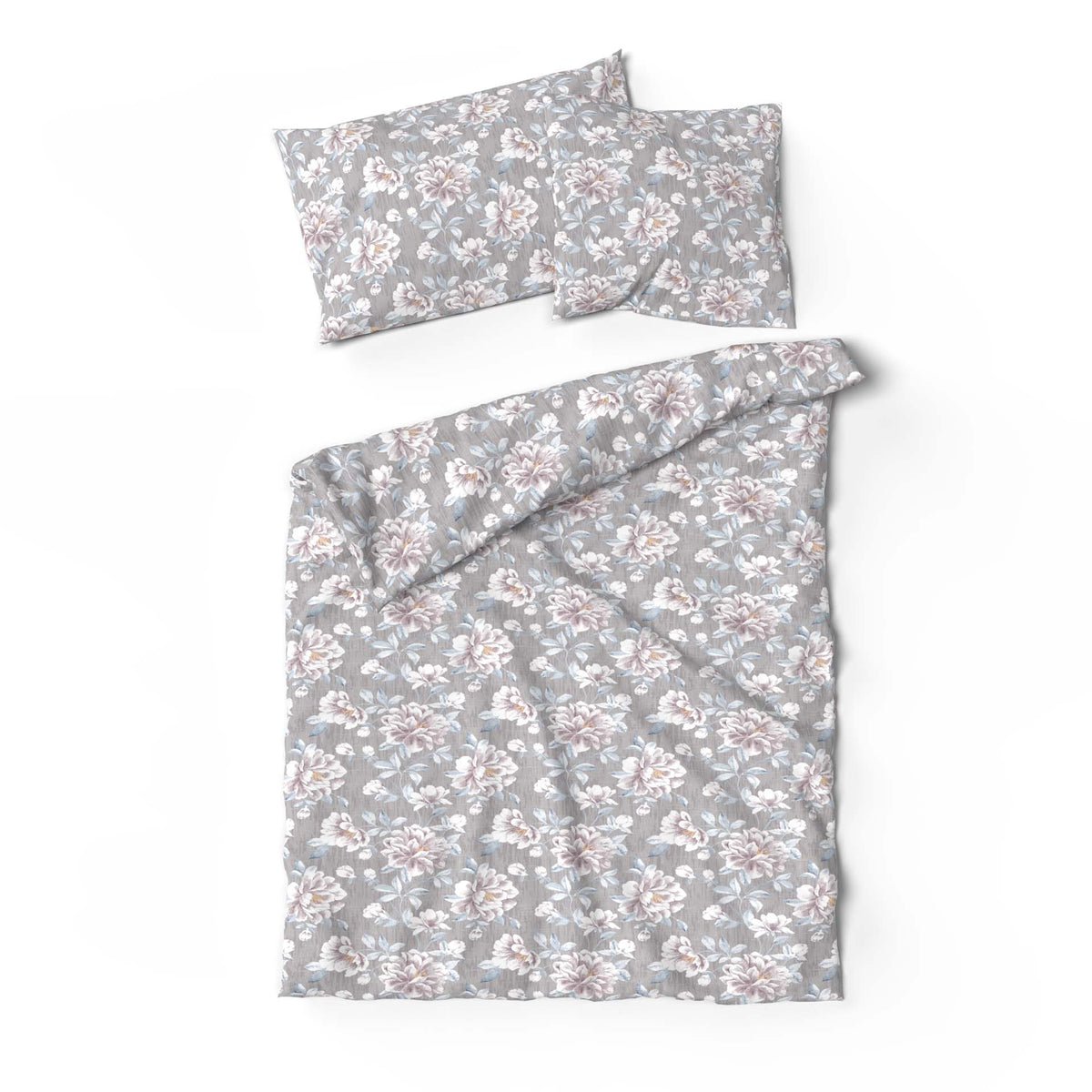 Lotus bed linen Bamboo Moana anthracite  - BW13MOANK70