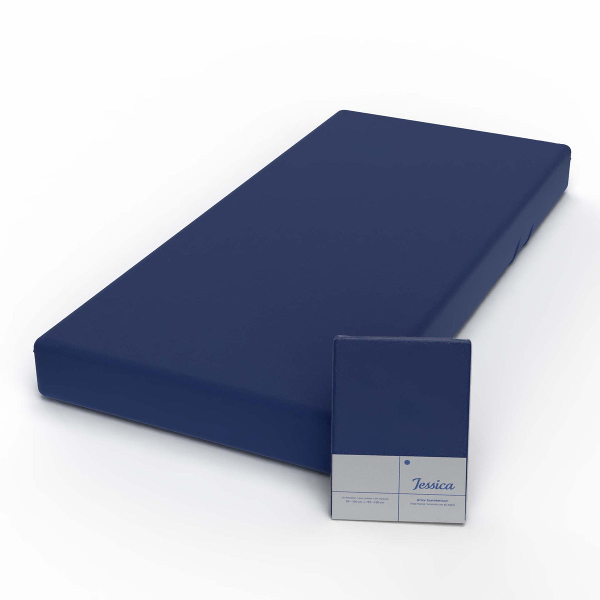 Capistrano jersey fitted sheet Jessica Marine - JF2-1051