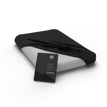 Lotus pillow cover Fix Souplesse Schwarz - JFS-60/40-81