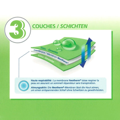 Mattress protector Mekong bamboo - VF-MEKO-09/20