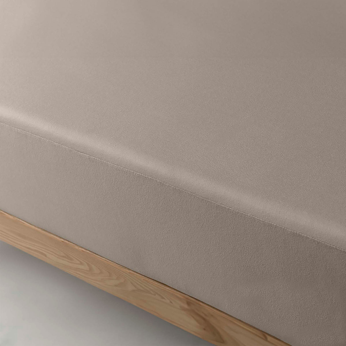 Velfont fitted sheet waterproof Respira Taupe - VF-RESP-0872