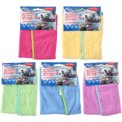 ps - Cloth MF 32x32cm 5ass clr - A2Z Home