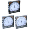 ps - Wanduhr 25x3cm 3ass clr PP - A2Z Home