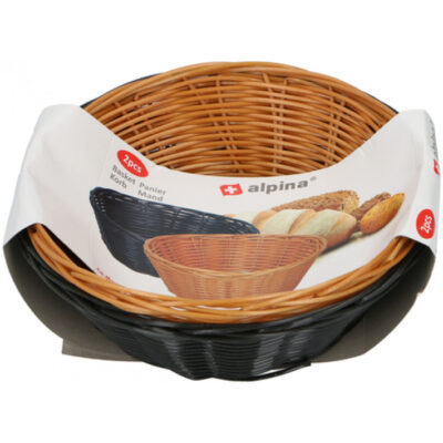 ps - Korb 2pcs D20/13,5x7cm PP - A2Z Home