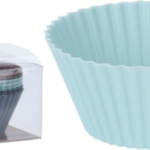 Back Muffinform Silikon 8er Set 3 Farben ass 7x3.5cm - A2Z Home