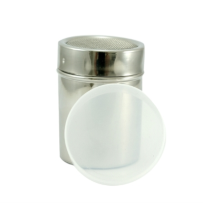 Edelstahl Zuckerstreuer mit Kunststoffdeckel 7cm - A2Z Home