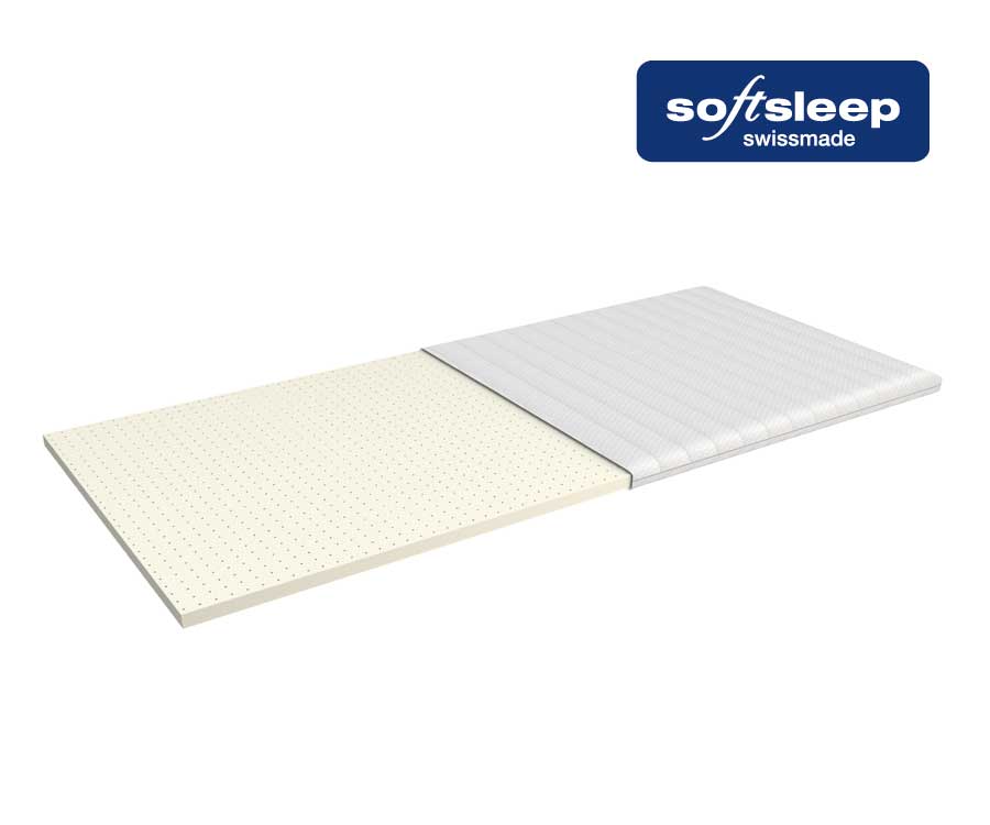 mf laso - Softsleep Matratzenauflage/Topper Latex - A2Z Home