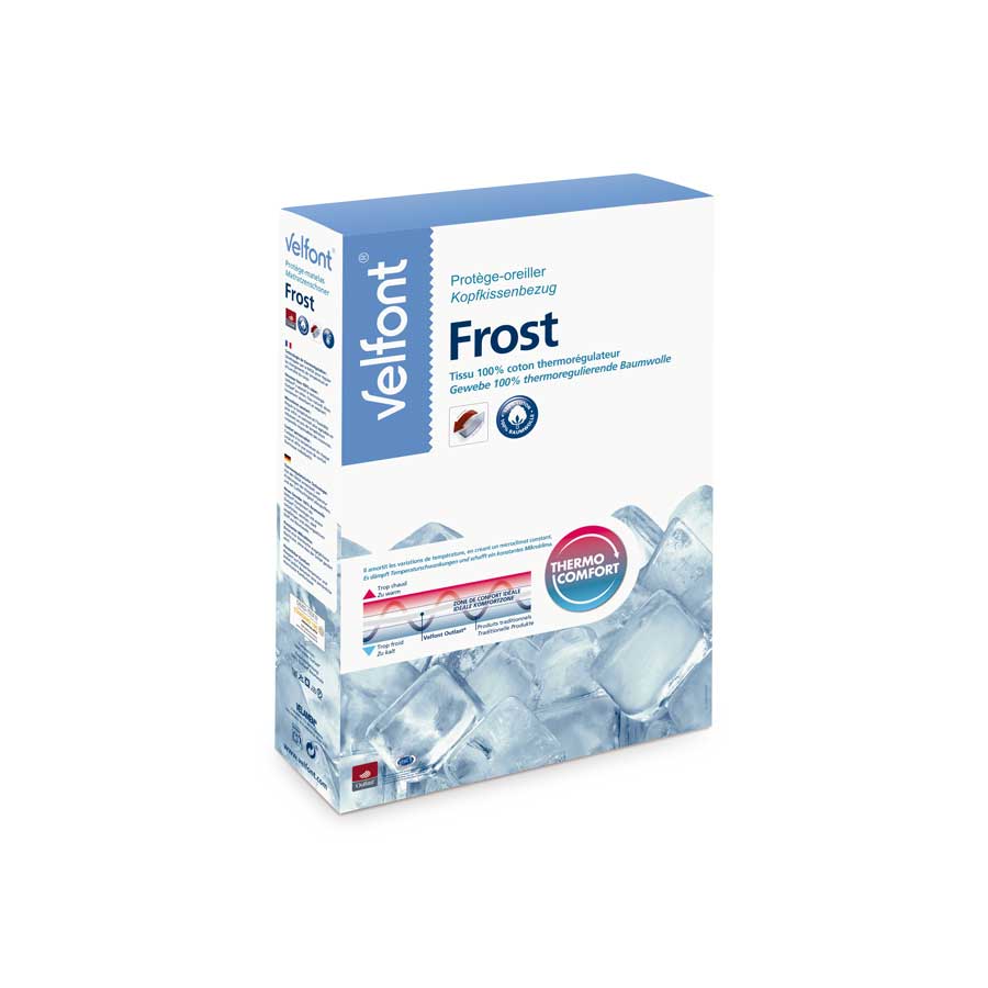 velfont frost kissenbezug x - Velfont Frost Thermoregulierende/Outlast Kissenhülle - A2Z Home