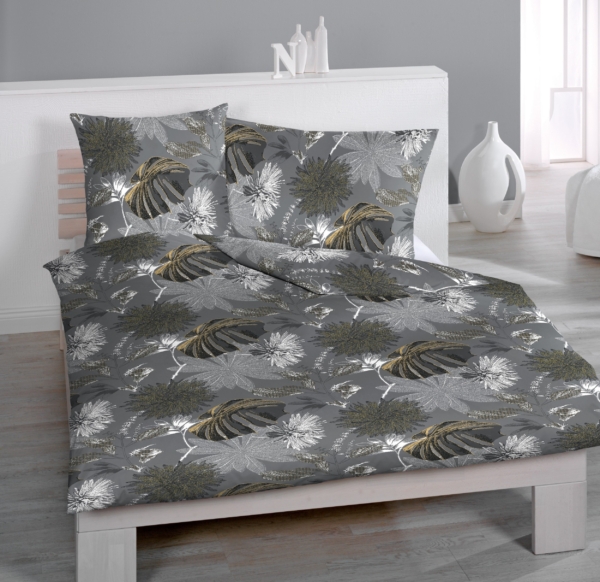 satin aringa allover kd x - Satin Bettwäsche Aringa Allover - A2Z Home