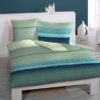 deborah col cut x x - Flanell Bettwäsche Deborah grün Allover - A2Z Home
