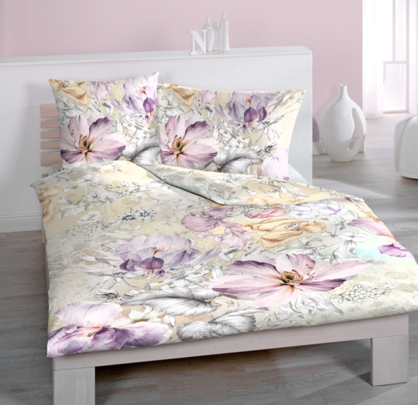 luna cut x x - Satin Bettwäsche Luna, abgepasste Kissen - A2Z Home