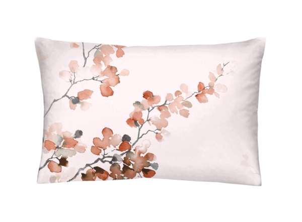 pansy digital x x - Satin Bettwäsche TC300 Pansey, abgepasste Kissen - A2Z Home