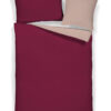 satin uni wende bordo cappuccino sw x - Satin uni Wende Bettwäsche - A2Z Home
