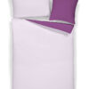 satin uni wende lila beere sw x - Satin uni Wende Bettwäsche - A2Z Home