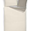 satin uni wende puder taupe sw x - Satin uni Wende Bettwäsche - A2Z Home