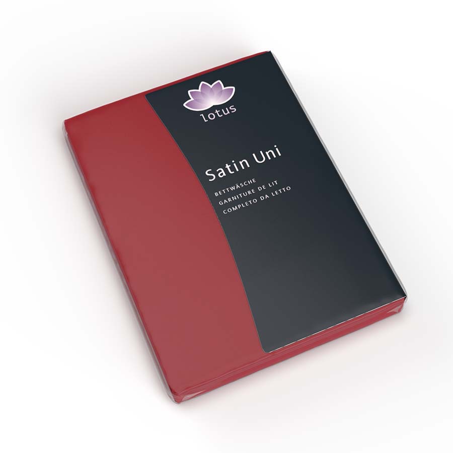 bw un d - Lotus Bettwäsche Satin uni - A2Z Home