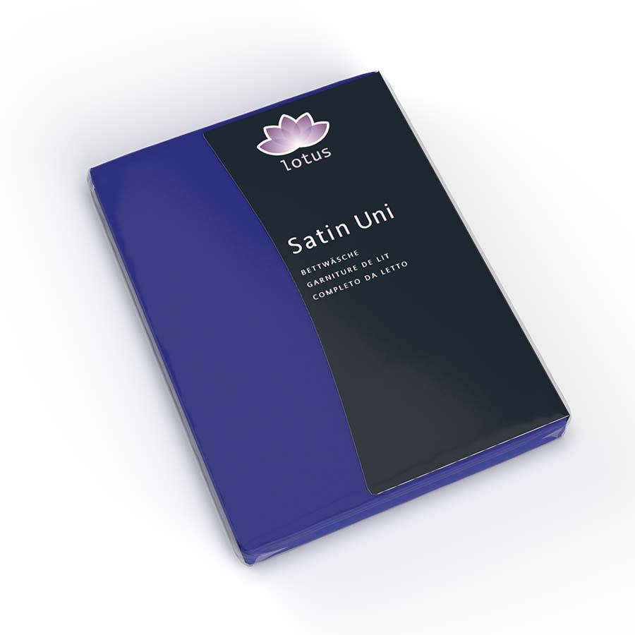 bw un d - Lotus Bettwäsche Satin uni - A2Z Home