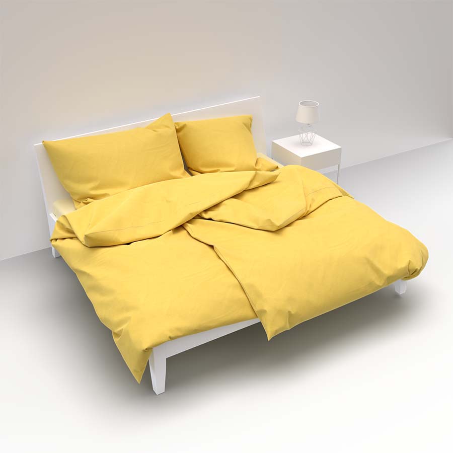 bw un d - Lotus Bettwäsche Satin uni - A2Z Home