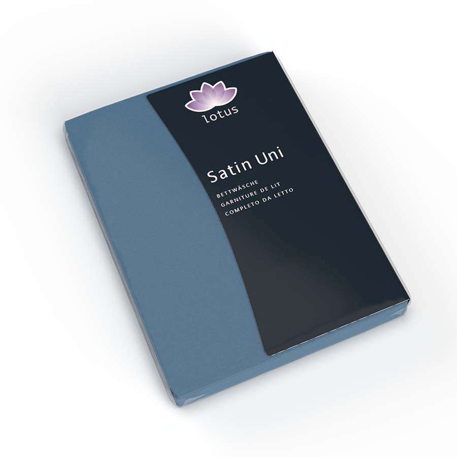 bw un k - Lotus Bettwäsche Satin uni - A2Z Home