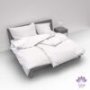 bw un d - Lotus Bettwäsche Satin uni - A2Z Home