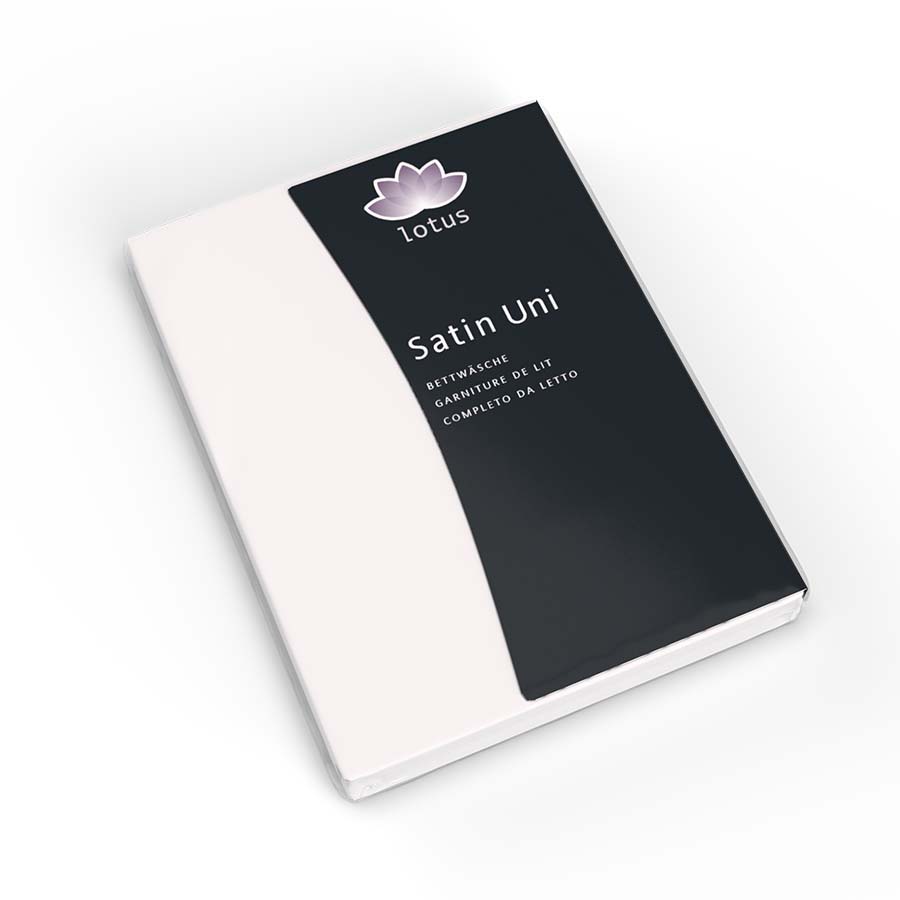 bw un d - Lotus Bettwäsche Satin uni - A2Z Home