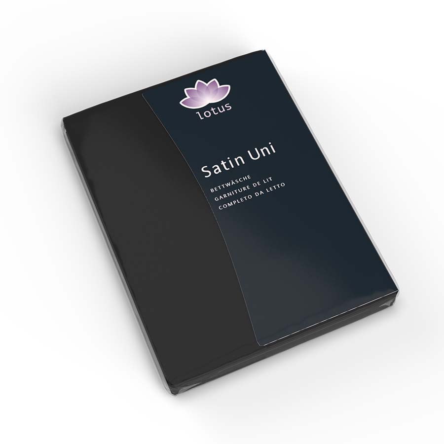 bw un d - Lotus Bettwäsche Satin uni - A2Z Home