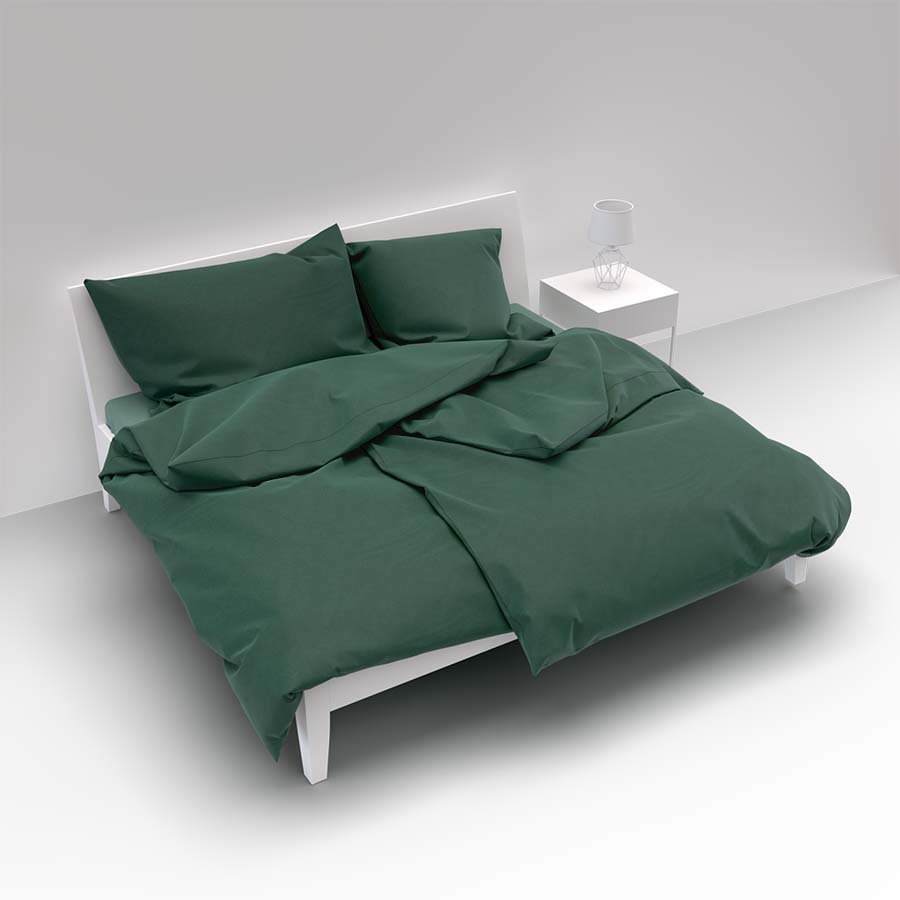 bw un k - Lotus Bettwäsche Satin uni - A2Z Home