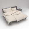 bw un k - Lotus Bettwäsche Satin uni - A2Z Home