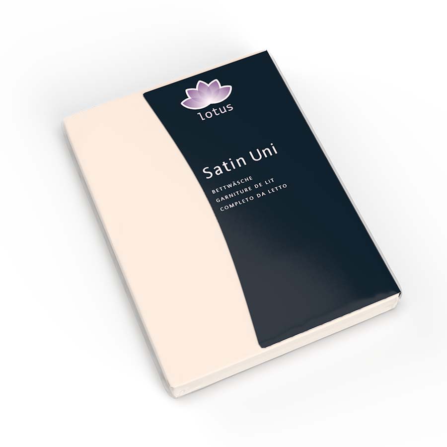 bw un k - Lotus Bettwäsche Satin uni - A2Z Home