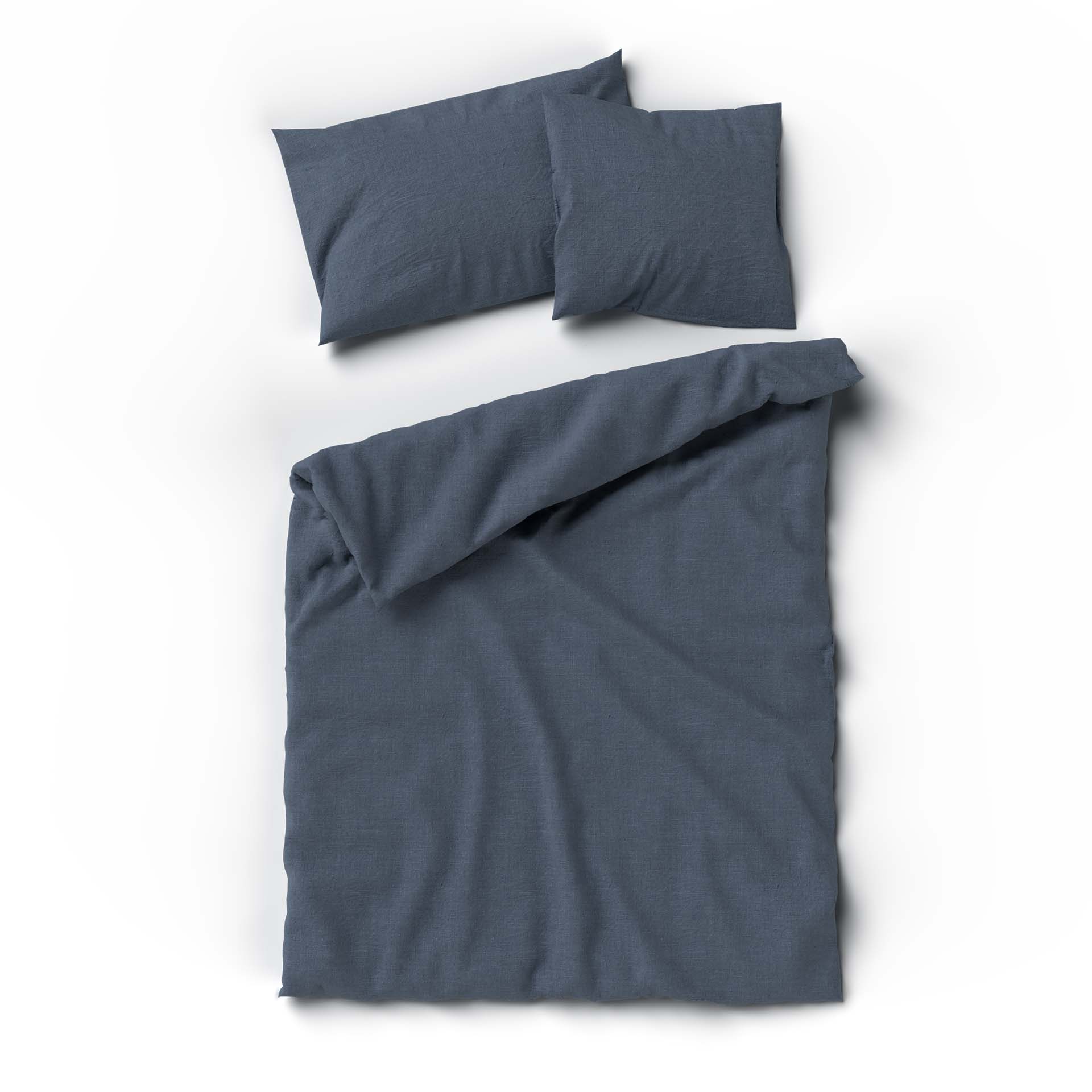 bettwaesche lotus hanf denim c e - Lotus Bettwäsche Hanf - A2Z Home