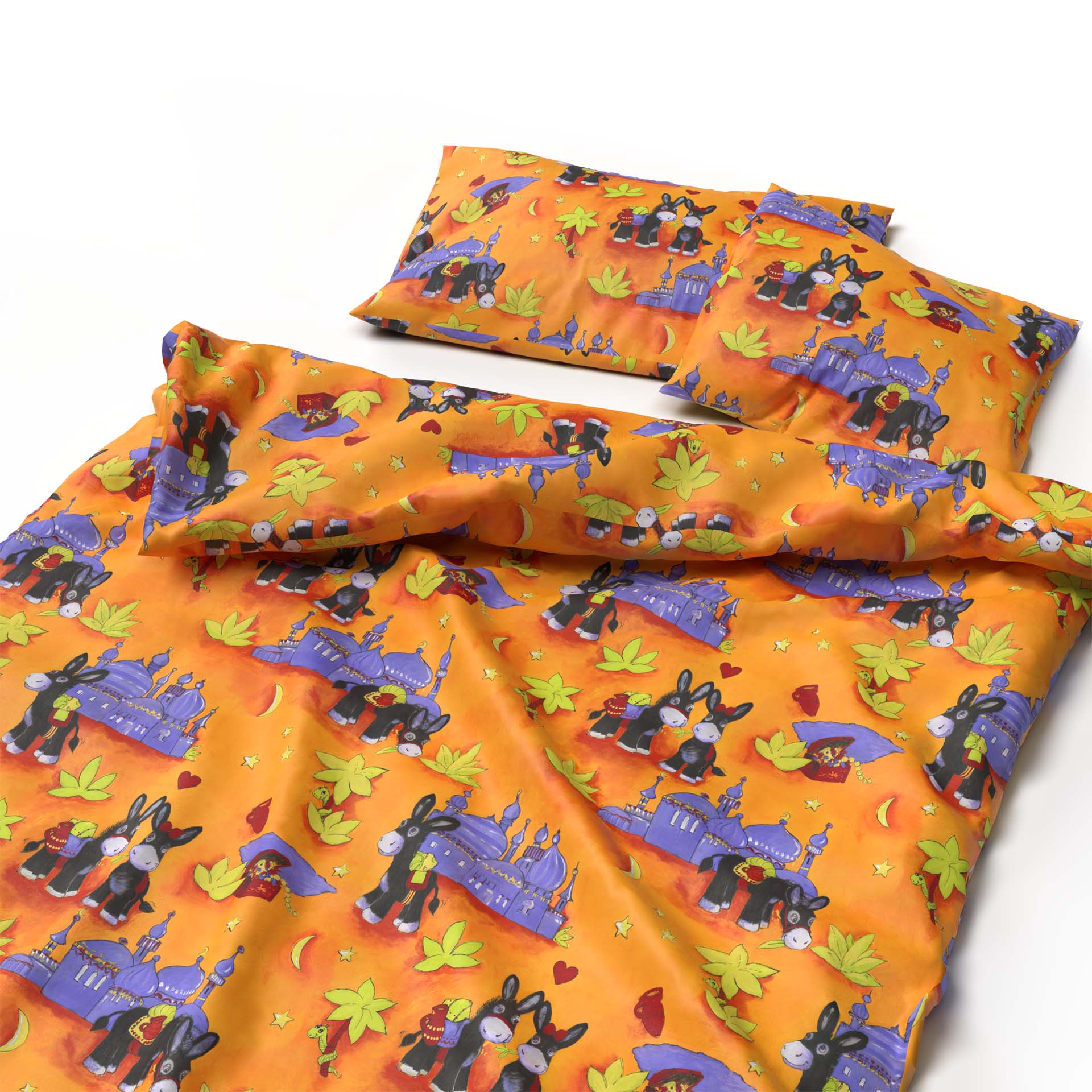 bettwaesche lotus kinder donky d - Lotus Bettwäsche Kinder Donky - A2Z Home