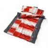 bettwaesche bambus cap azur rot d f - Lotus Bettwäsche Bambus Cap Azur rot - A2Z Home