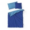 bettwaesche lotus bambus uni df blau royal ec ca - Lotus Bettwäsche Bambus Doubleface - A2Z Home