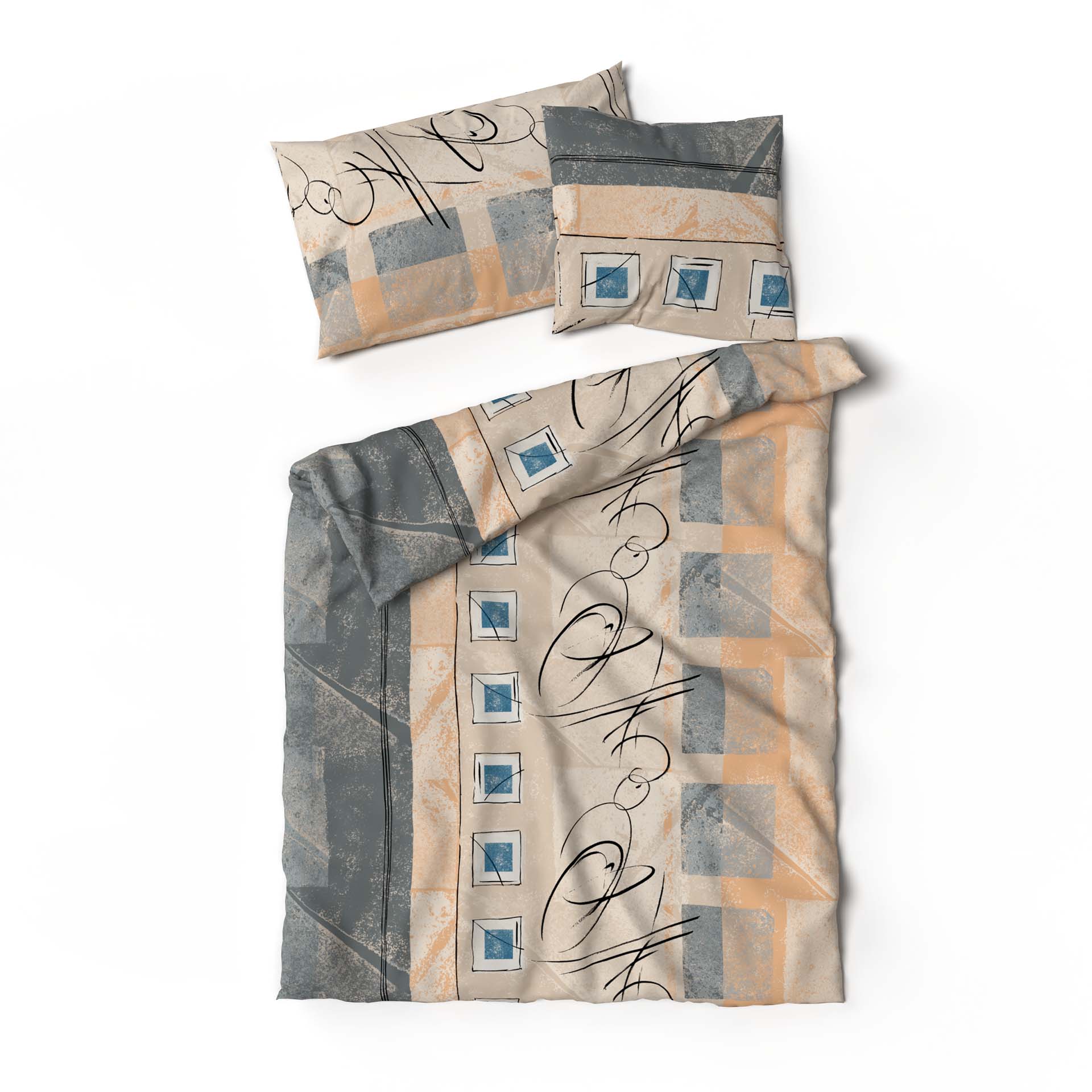 bettwaesche renforce graphologie be - Lotus Bettwäsche Renforcé Graphologie - A2Z Home