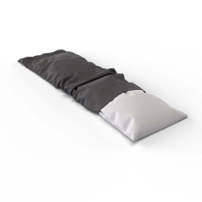 duvet softsleep seitenschlaeferkissen bezug graphit halb - Lotus Seitenschläferkissen Bezug Satin uni - A2Z Home