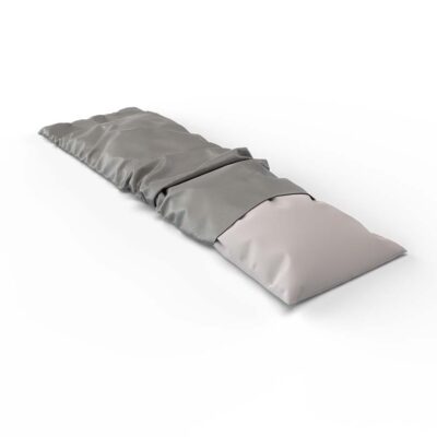 duvet softsleep seitenschlaeferkissen bezug titan halb - Lotus Seitenschläferkissen Bezug Satin uni - A2Z Home