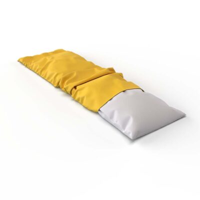 duvet softsleep seitenschlaeferkissen bezug gold halb - Lotus Seitenschläferkissen Bezug Satin uni - A2Z Home