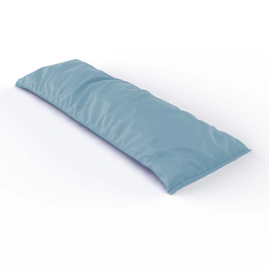 duvet softsleep seitenschlaeferkissen bezug blau - Lotus Seitenschläferkissen Bezug Satin uni - A2Z Home