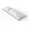 duvet softsleep seitenschlaeferkissen bezug weiss - Lotus Seitenschläferkissen Bezug Satin uni - A2Z Home