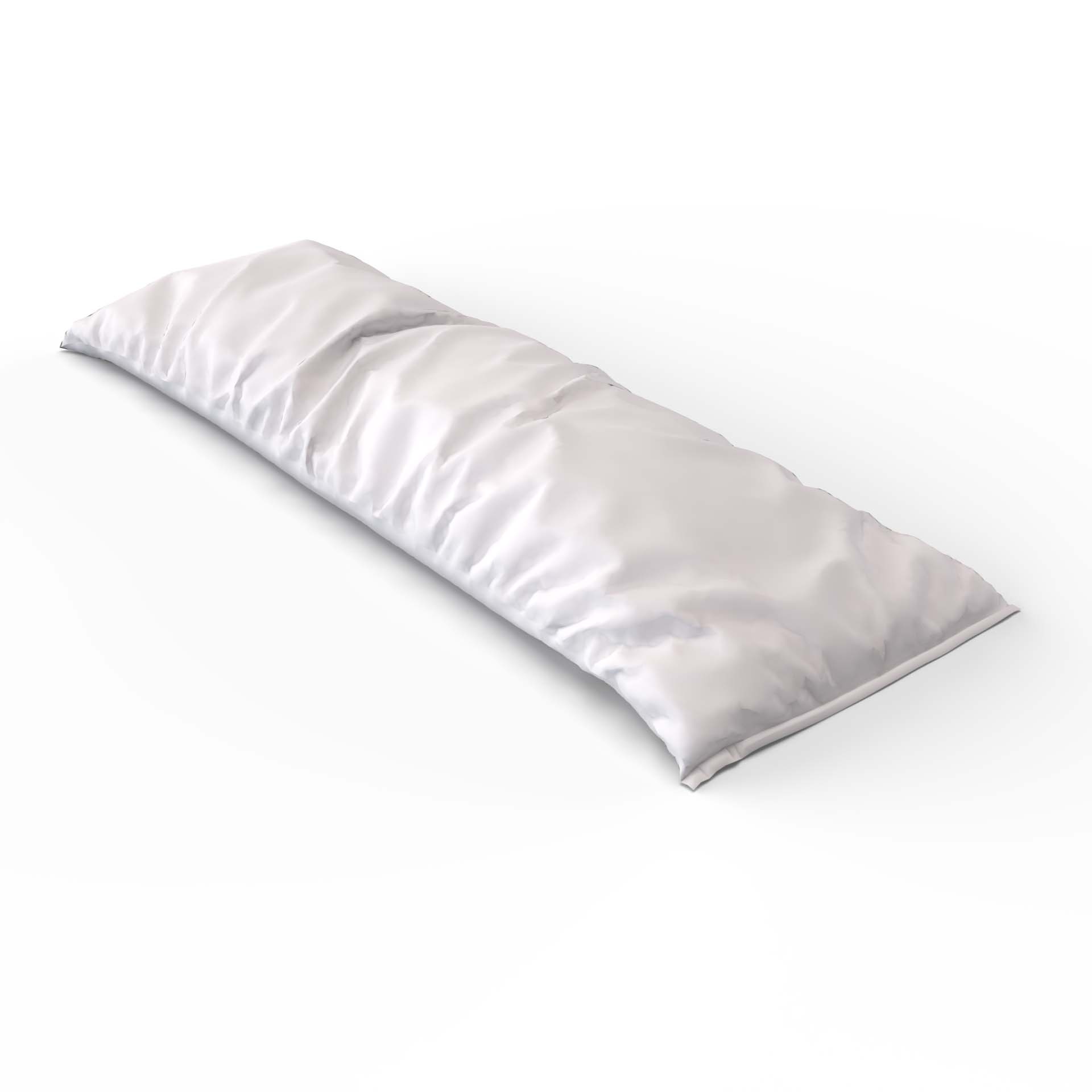 duvet softsleep seitenschlaeferkissen bezug weiss - Lotus Seitenschläferkissen Bezug Satin uni - A2Z Home