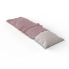 duvet softsleep seitenschlaeferkissen bezug mauve halb - Lotus Seitenschläferkissen Bezug Satin uni - A2Z Home
