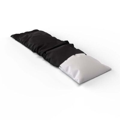 duvet softsleep seitenschlaeferkissen bezug schwarz halb - Lotus Seitenschläferkissen Bezug Satin uni - A2Z Home