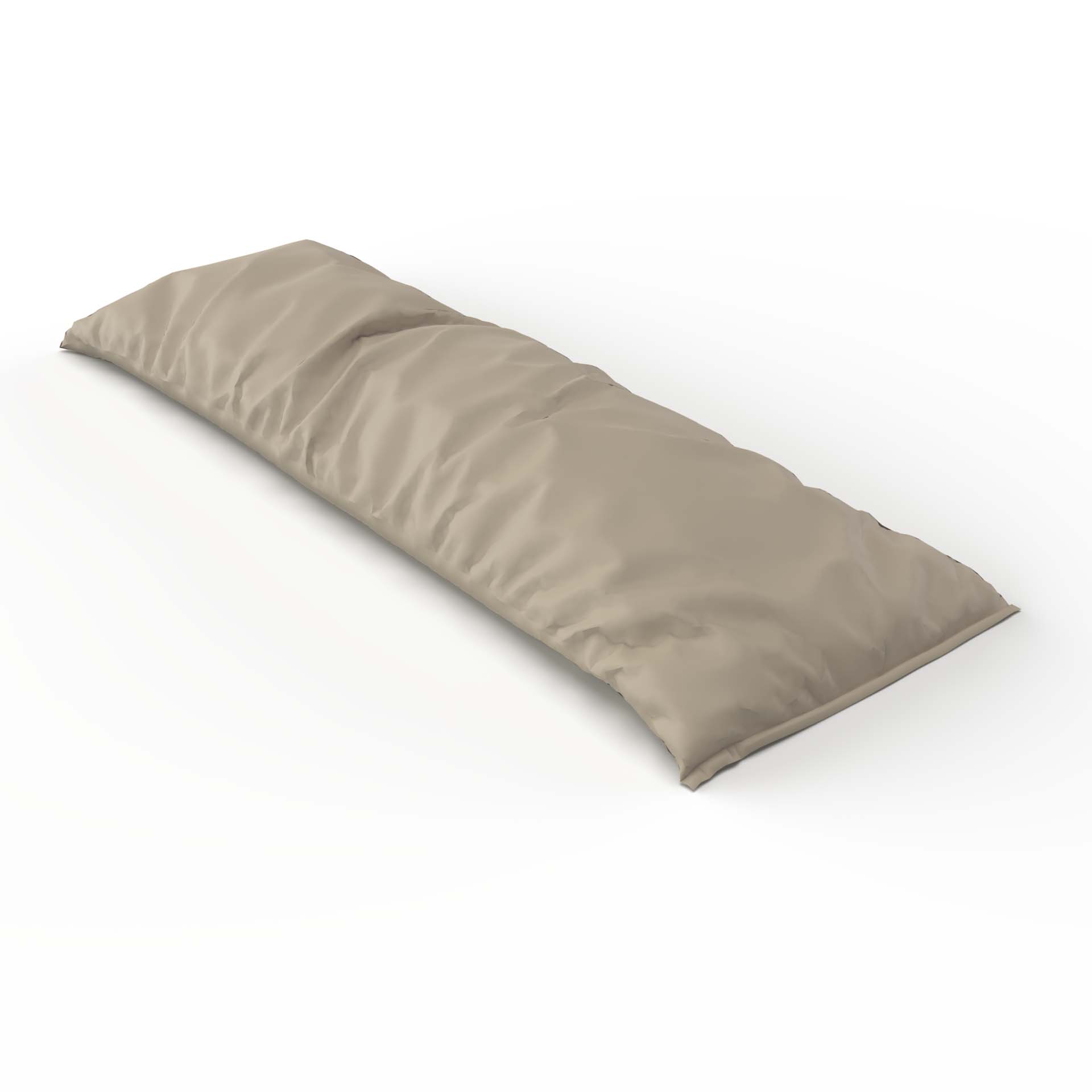 duvet softsleep seitenschlaeferkissen bezug taupe - Lotus Seitenschläferkissen Bezug Satin uni - A2Z Home