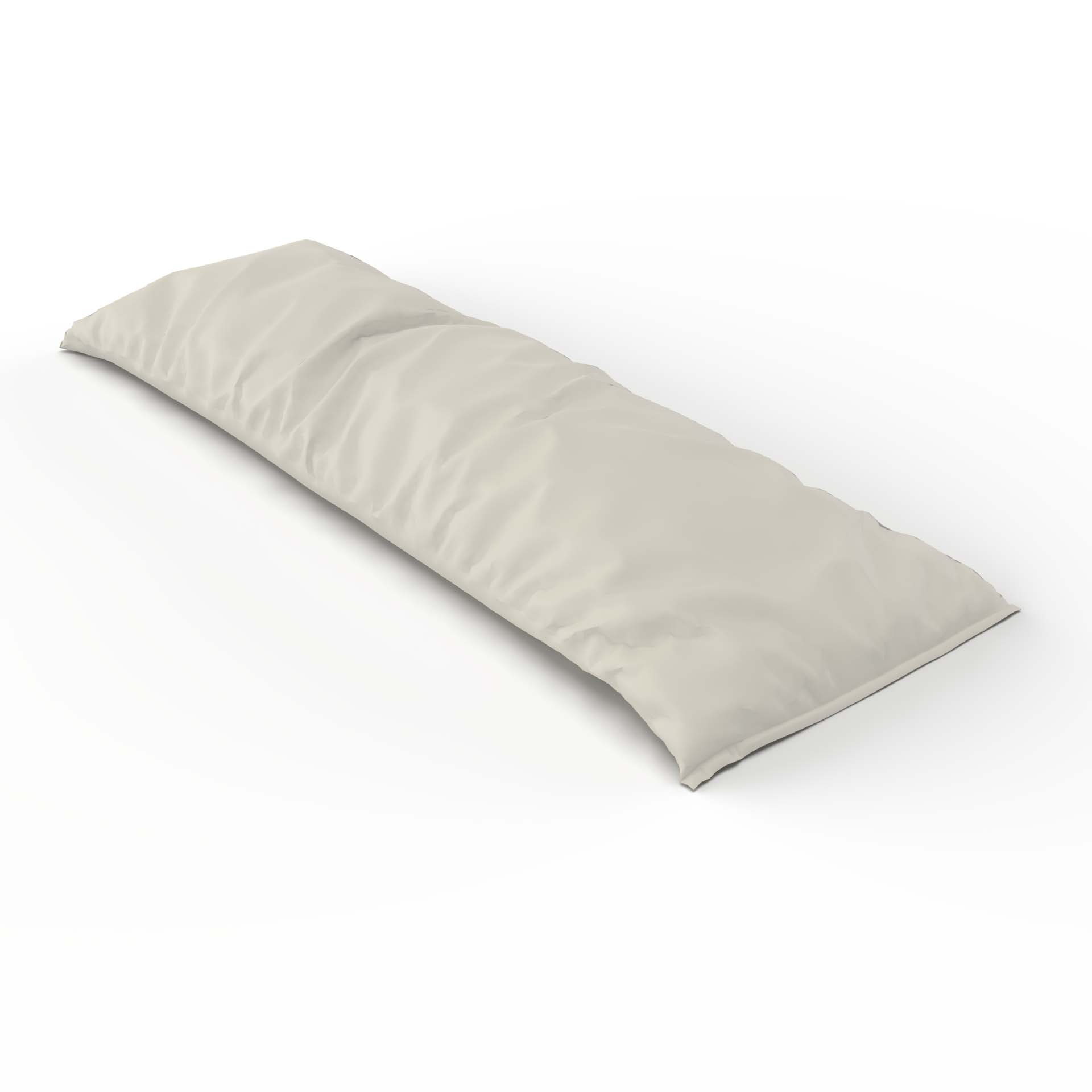 duvet softsleep seitenschlaeferkissen bezug wollweiss - Lotus Seitenschläferkissen Bezug Satin uni - A2Z Home