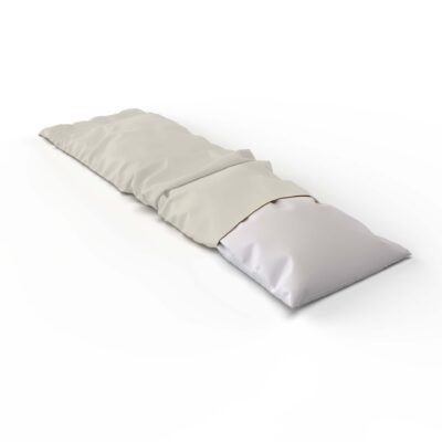 duvet softsleep seitenschlaeferkissen bezug wollweiss halb - Lotus Seitenschläferkissen Bezug Satin uni - A2Z Home