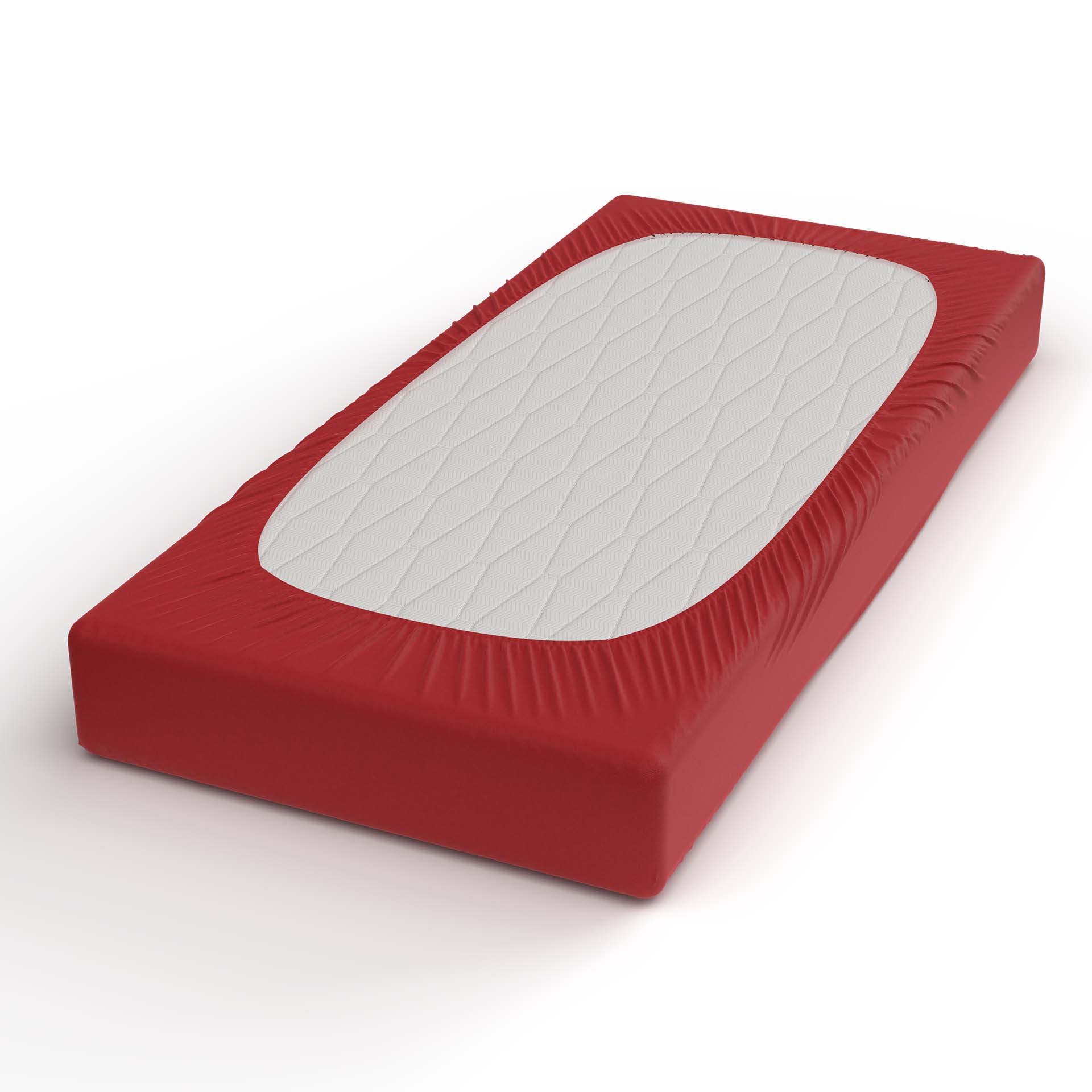 lotus satin fixleintuch rubinrot d b - Lotus Satin Spannbetttuch - A2Z Home