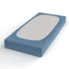lotus satin fixleintuch blau d b - Lotus Satin Spannbetttuch - A2Z Home