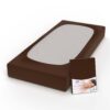 lotus fix souplesse jersey chocolat fix auf kopf mit verpackung kamera - Lotus Jersey Fixleintuch Souplesse - A2Z Home