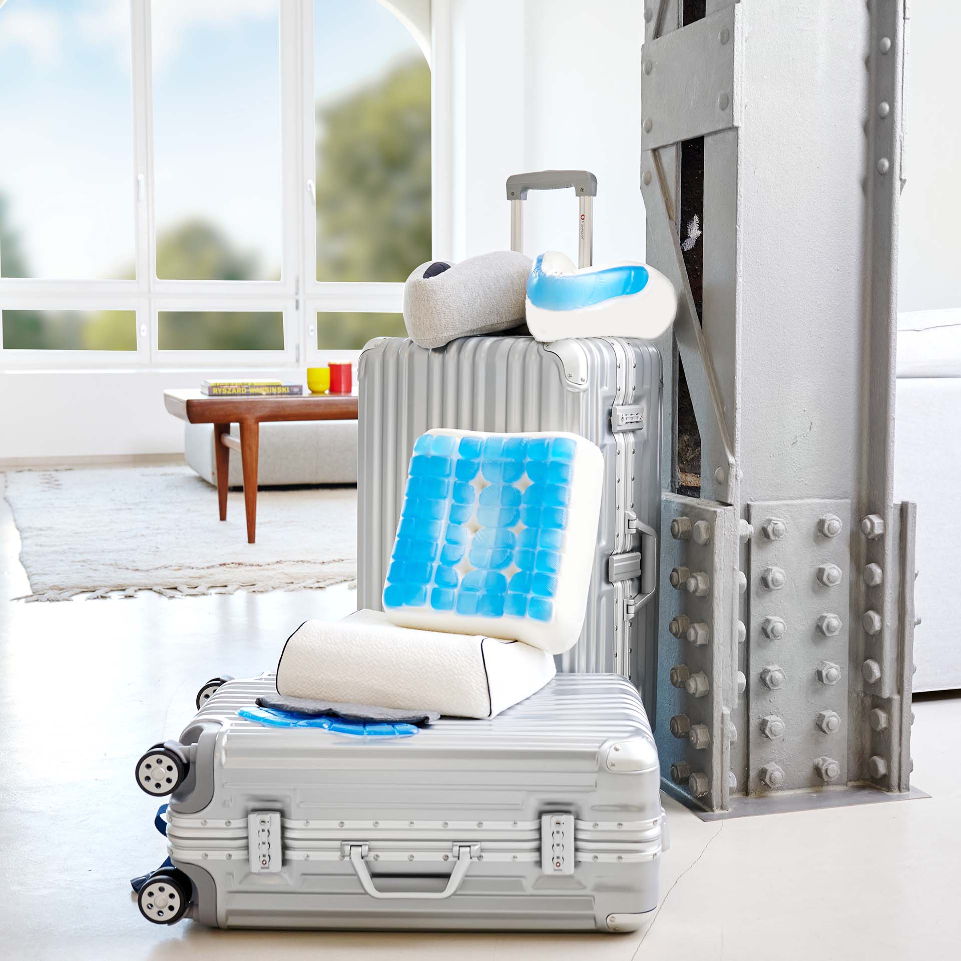 reisekissen image ec - Technogel Living Reisekissen Anatomic - A2Z Home